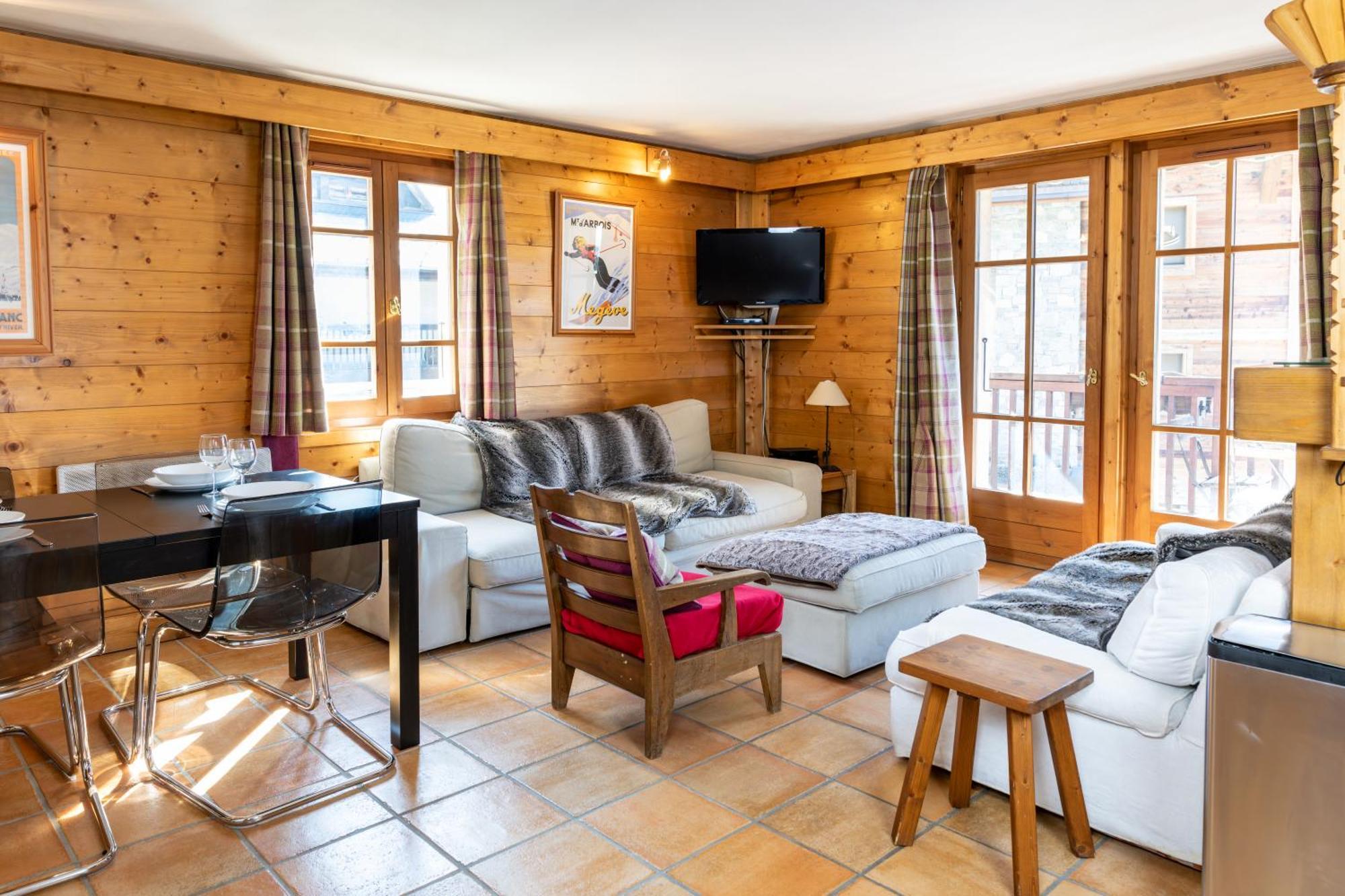 Appartement Warm 2-bedroom Near The Tourist Office Megève